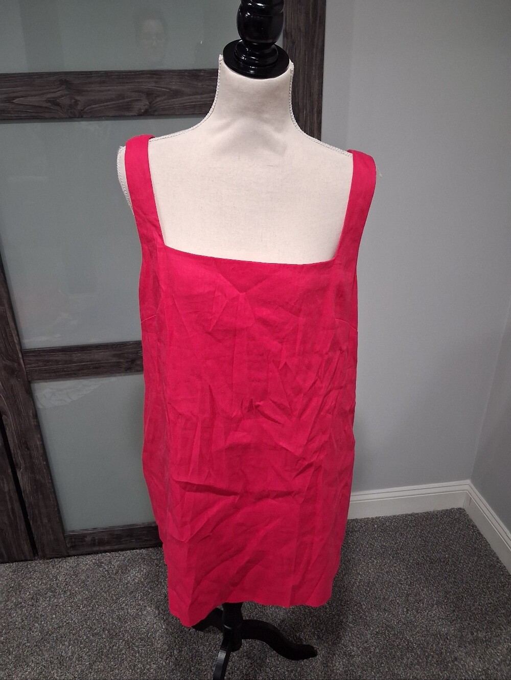 Antonio Melani Eliana Square Neck Mini Dress Size Large NWT